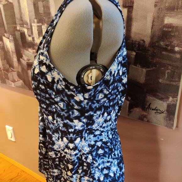 Maternity and Nursing Blue Blouse - Picture 3 of 7